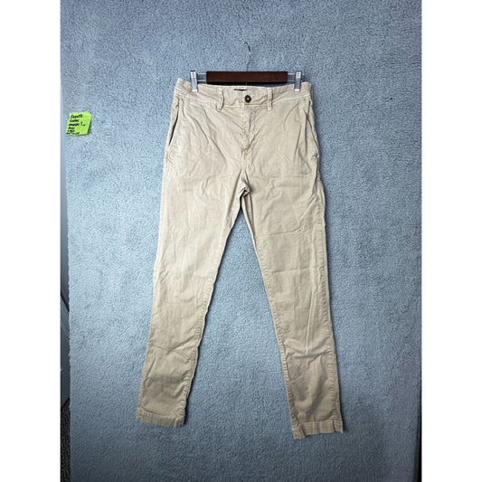 American Eagle Pants Men Extreme Flex Skinny Brown Pockets - Sz 30x34 - U0054